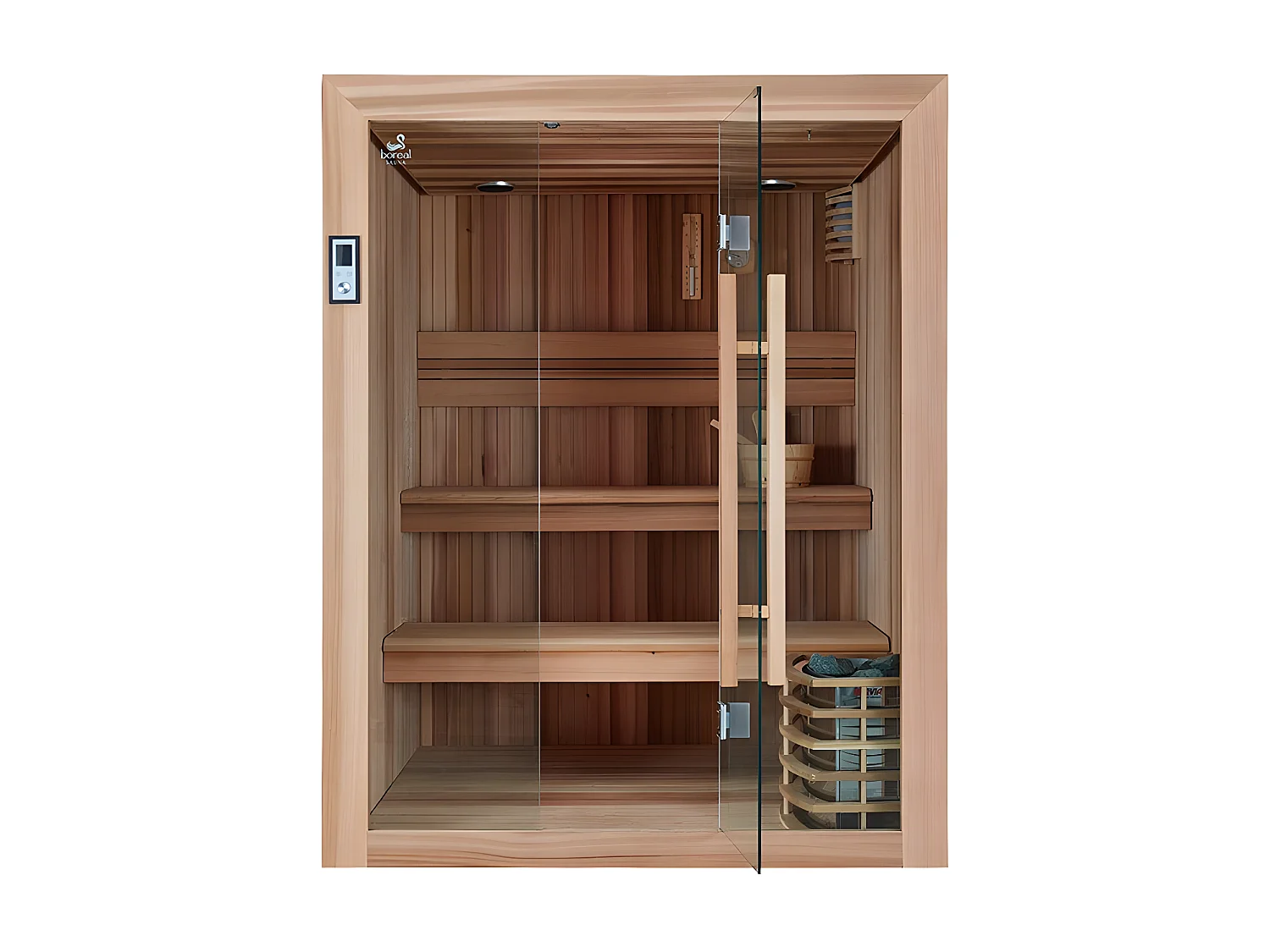 Sauna Boreal® Evasion 165 - 4 places - 165*165*210