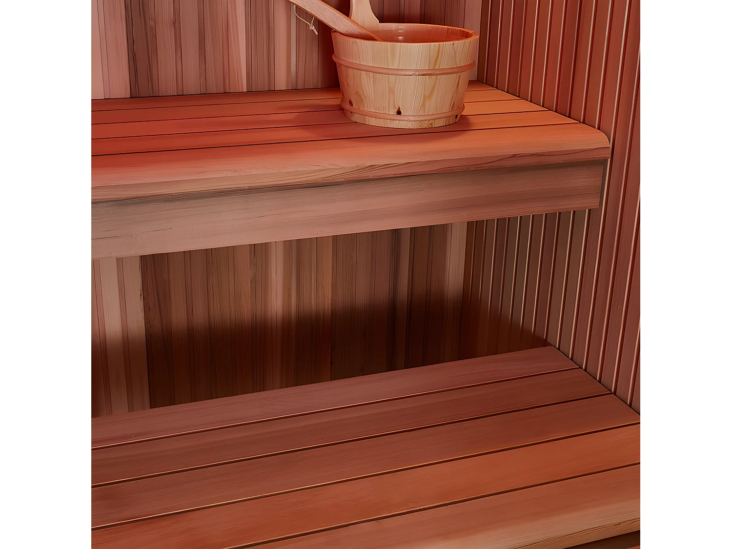 Sauna Boreal® Evasion 165 - 4 places - 165*165*210