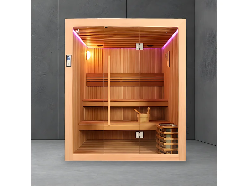 Sauna Boreal® Evasion 165 - 4 places - 165*165*210