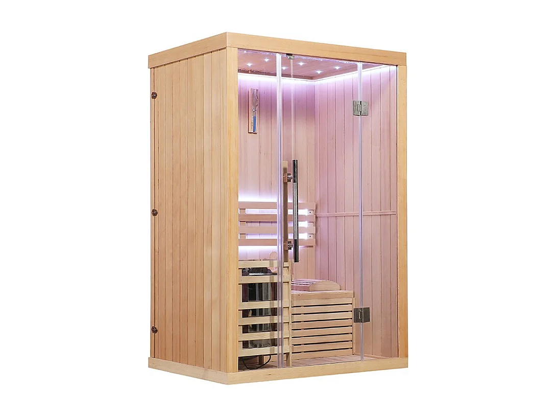 Sauna finlandais Nordica® Vapeur V12 - 1-2 places - 130 x 100 x H.200