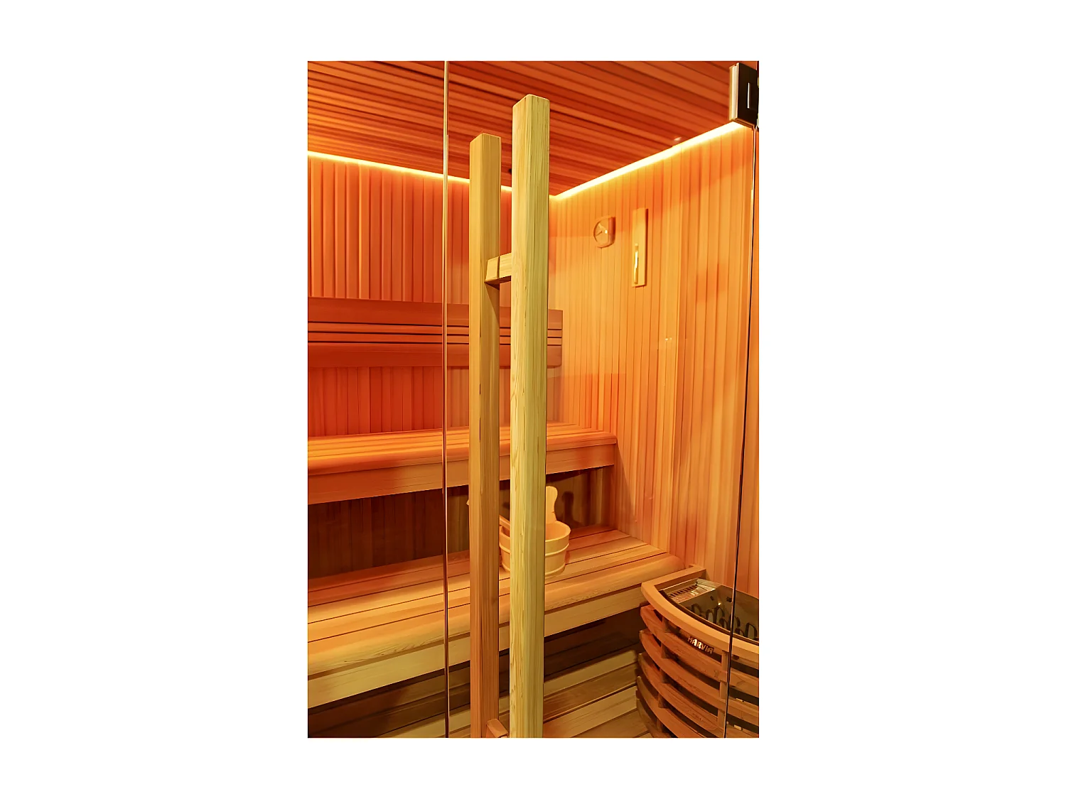 Sauna Boreal® Evasion - le sauna vapeur traditionnel de luxe