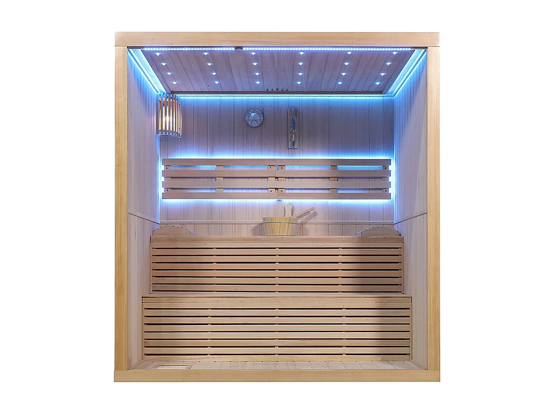 Sauna finlandais Nordica® Vapeur V45 - 4-5 places - 180 x 130 x H.200