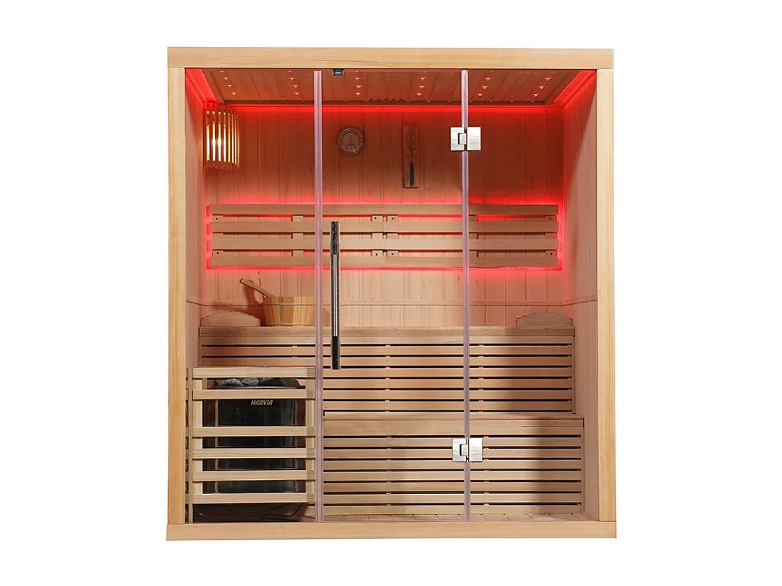 Sauna finlandais Nordica® Vapeur V45 - 4-5 places - 180 x 130 x H.200