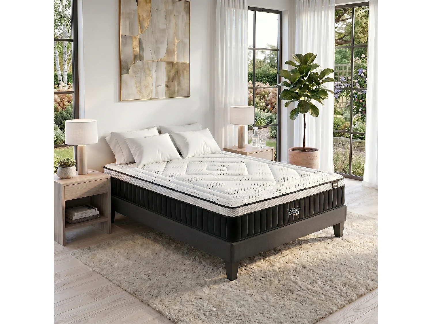 BELLECOUR LITERIE | Matelas CELESTIN 2.0 90x190 cm | Mousse avec mémoire de forme