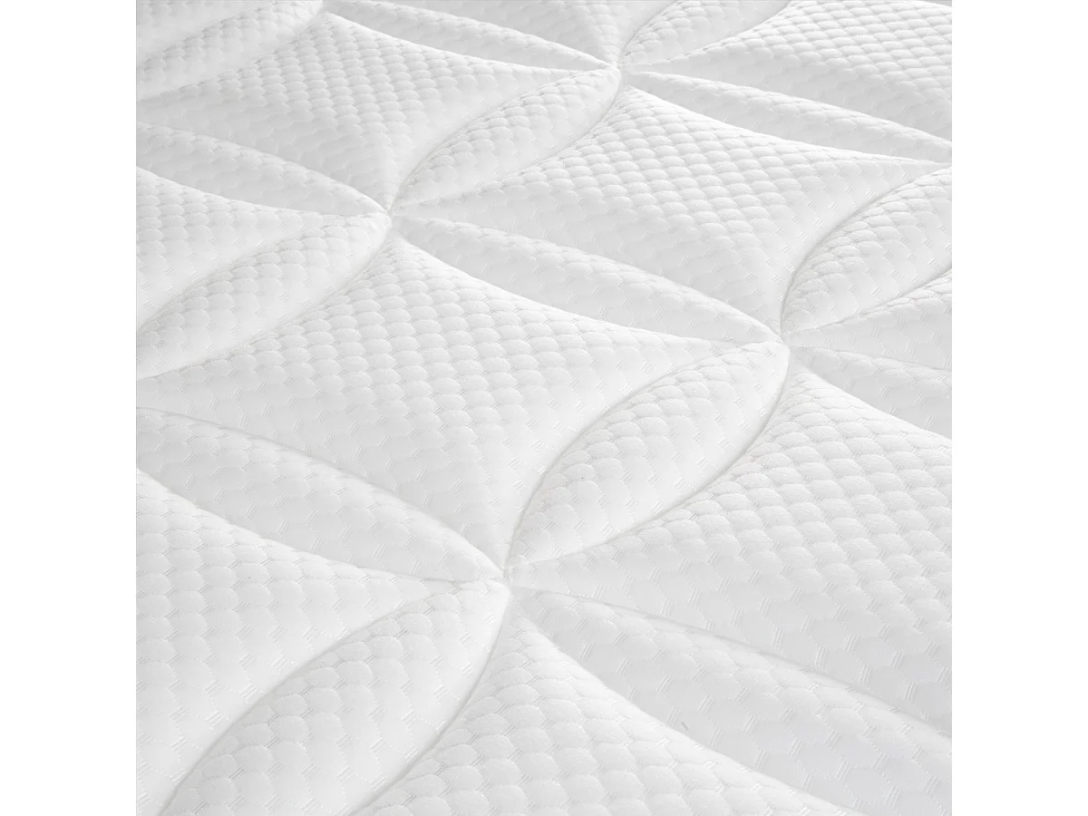 Matelas Chambord - Micro-ressorts - Accueil mémoire de forme moelleux - 32 cm - 90x200 cm