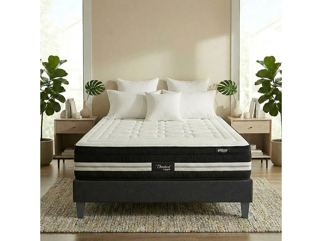 BELLECOUR LITERIE | Matelas CHAMBORD 90x190 cm | Micro-ressorts