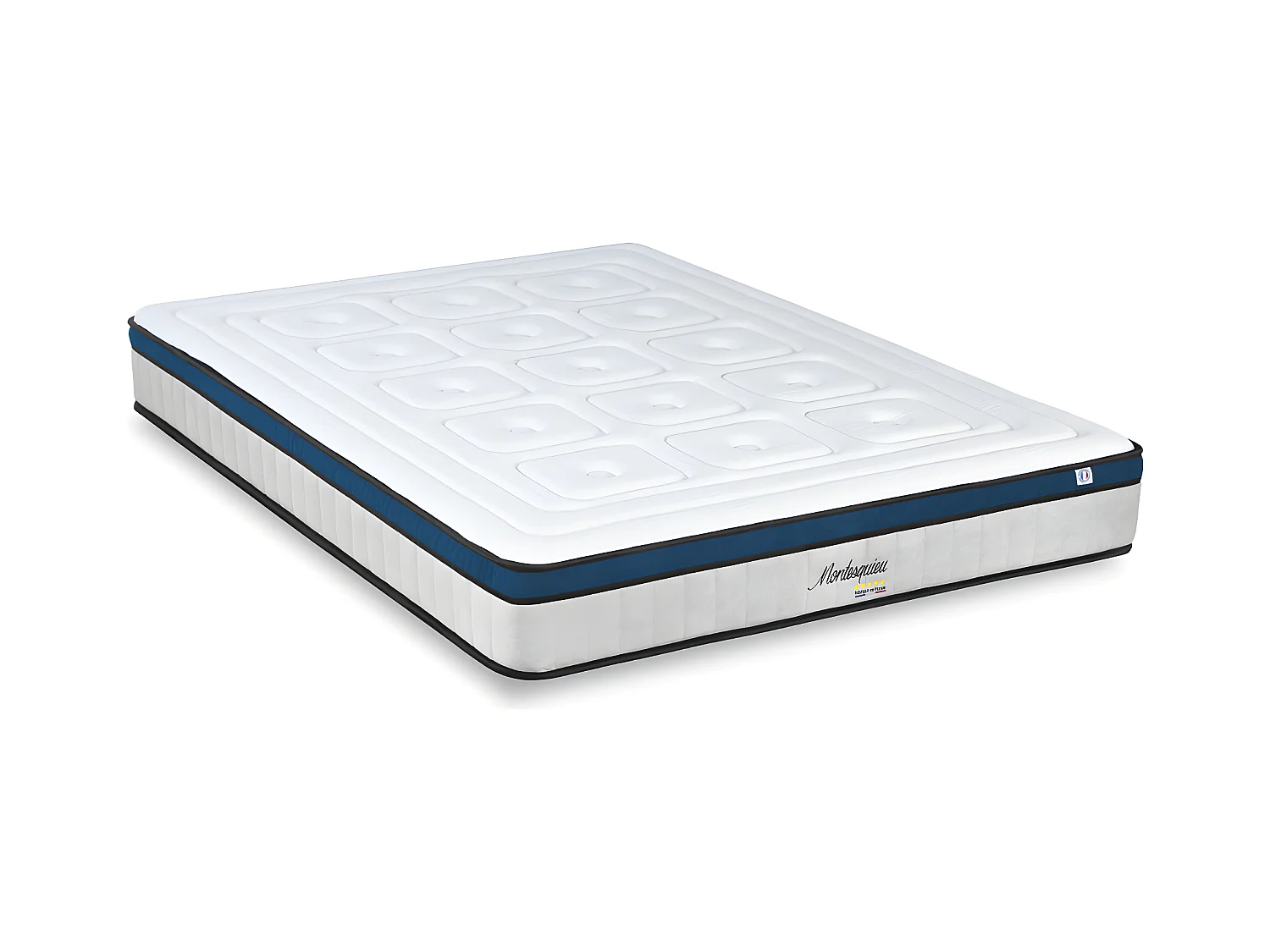 HYPSOM | Matelas MONTESQUIEU 180x200 cm | Ressorts ensachés & Mémoire de forme