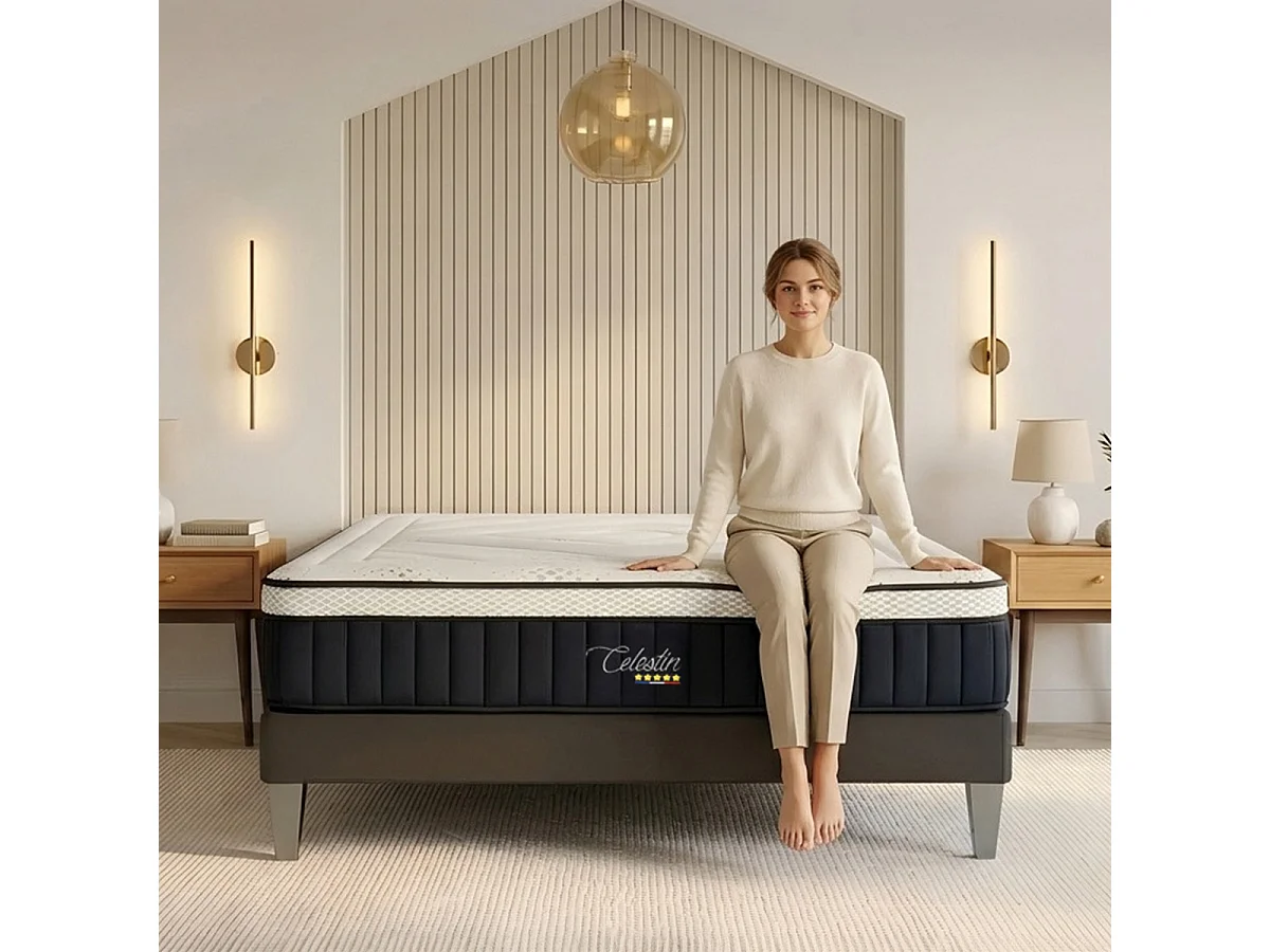 Matelas Mémoire de forme 29 cm CÉLESTIN 2.0 - 180x200 cm