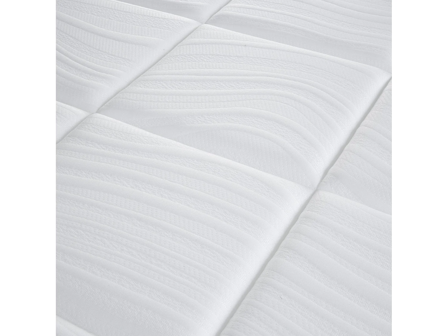 Matelas Fontainebleau - Ressorts ensachés + mémoire de forme - 25 cm - 90x190 cm