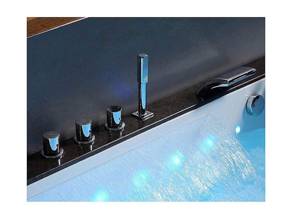 Baignoire balneo Thérapeutique ALTESS BLACK170 2 places ARCHIPEL® - 170x86