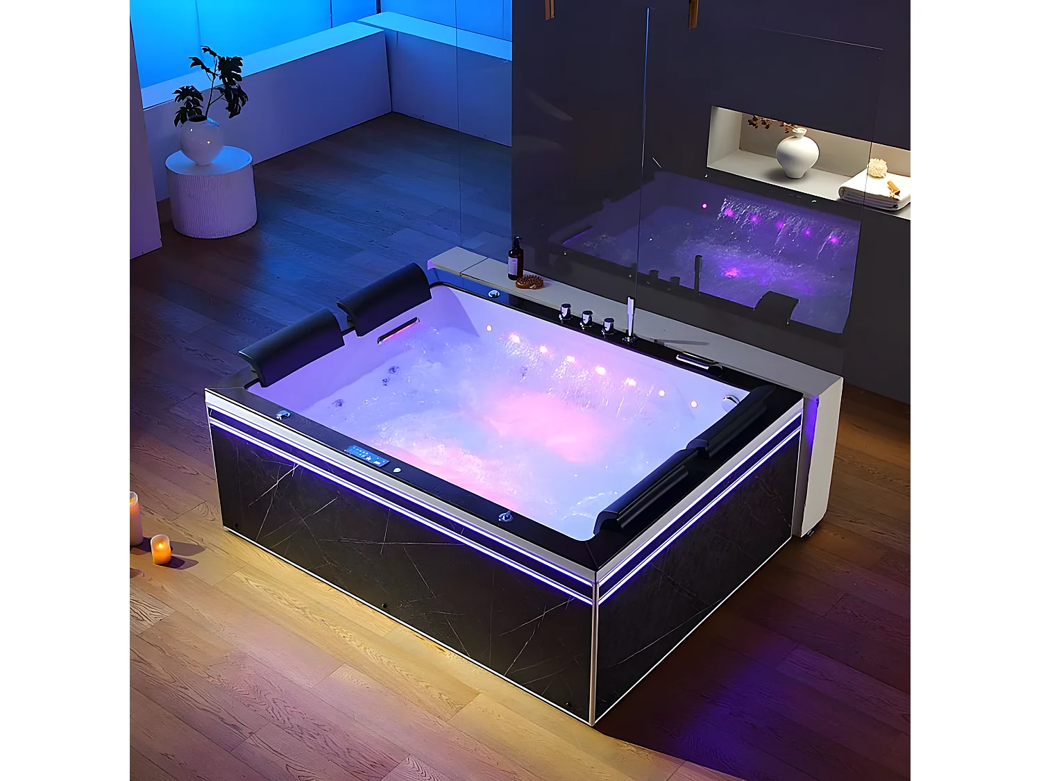 Baignoire balnéo thérapeutique Archipel® ALTESS DUO - 190*140 cm