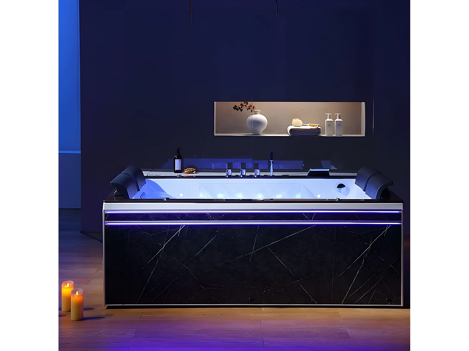 Baignoire balnéo thérapeutique Archipel® ALTESS DUO - 190*140 cm