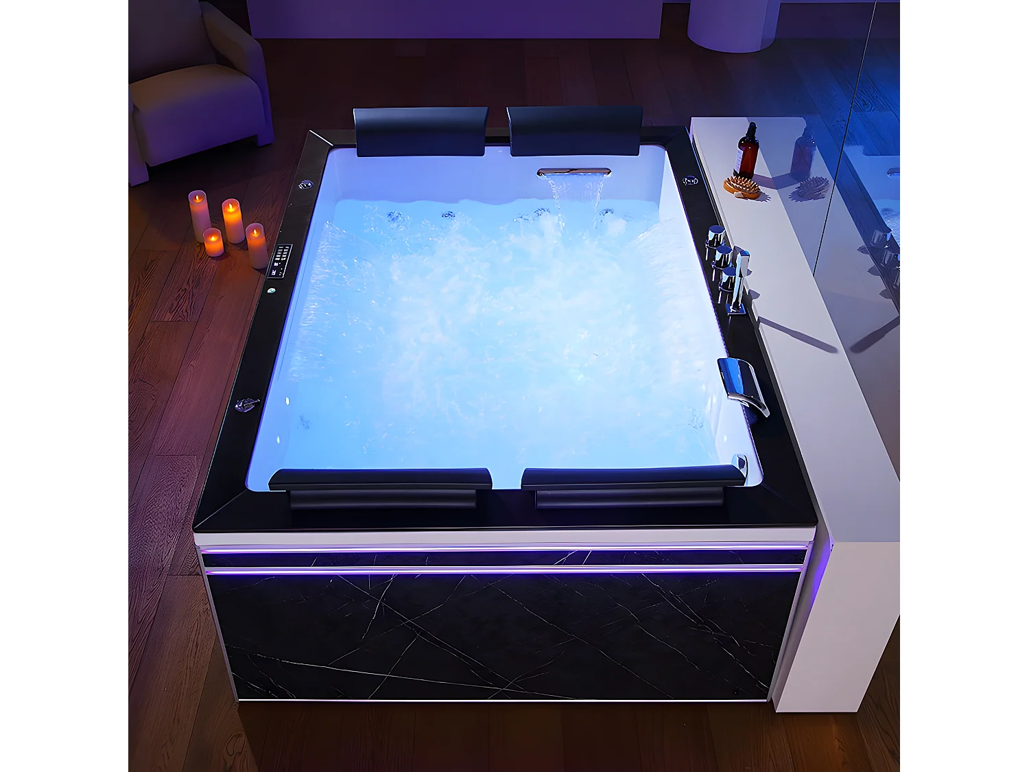 Baignoire balnéo thérapeutique Archipel® ALTESS DUO - 190*140 cm