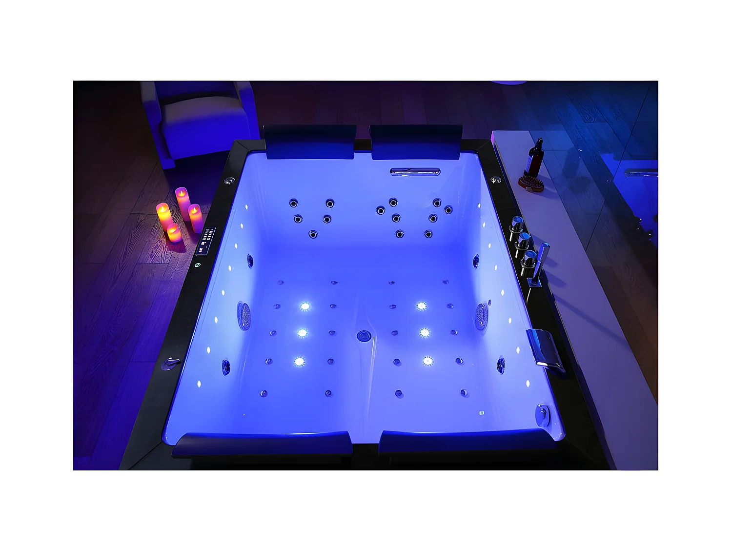 Baignoire balnéo thérapeutique Archipel® ALTESS DUO - 190*140 cm