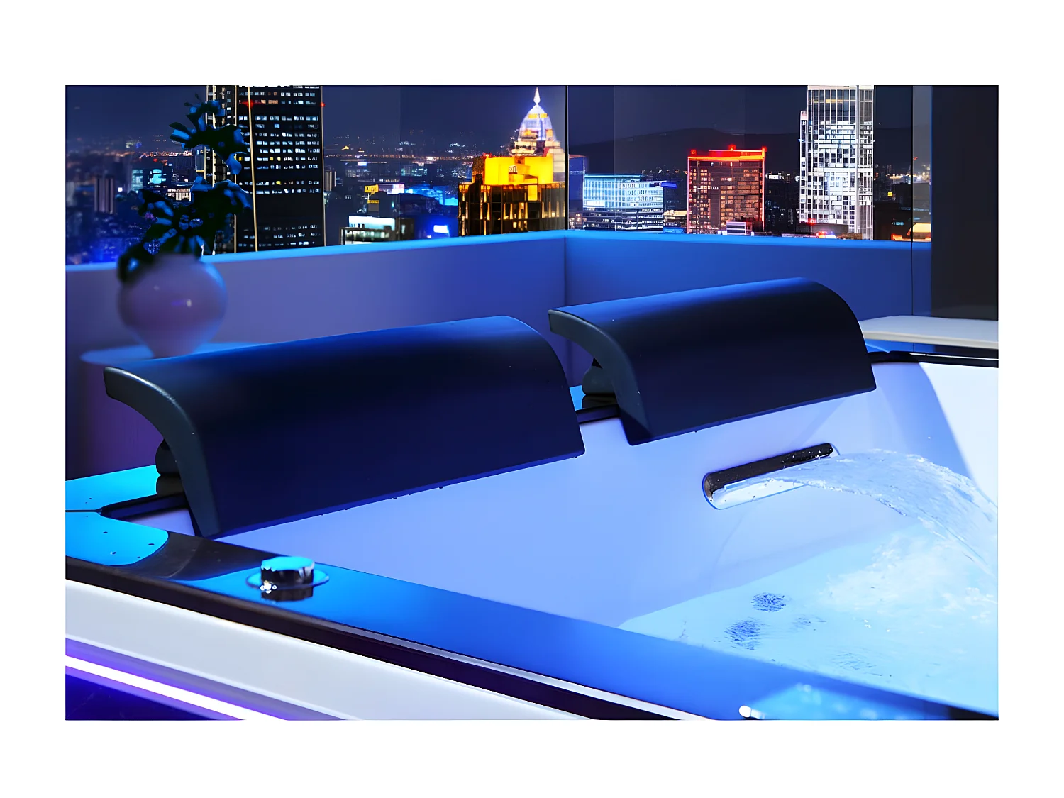 Baignoire balnéo thérapeutique Archipel® ALTESS DUO - 190*140 cm