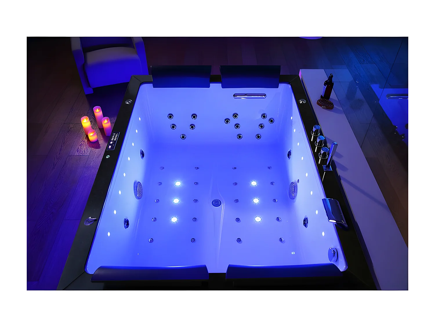 Baignoire balnéo thérapeutique Archipel® ALTESS DUO - 190*140 cm