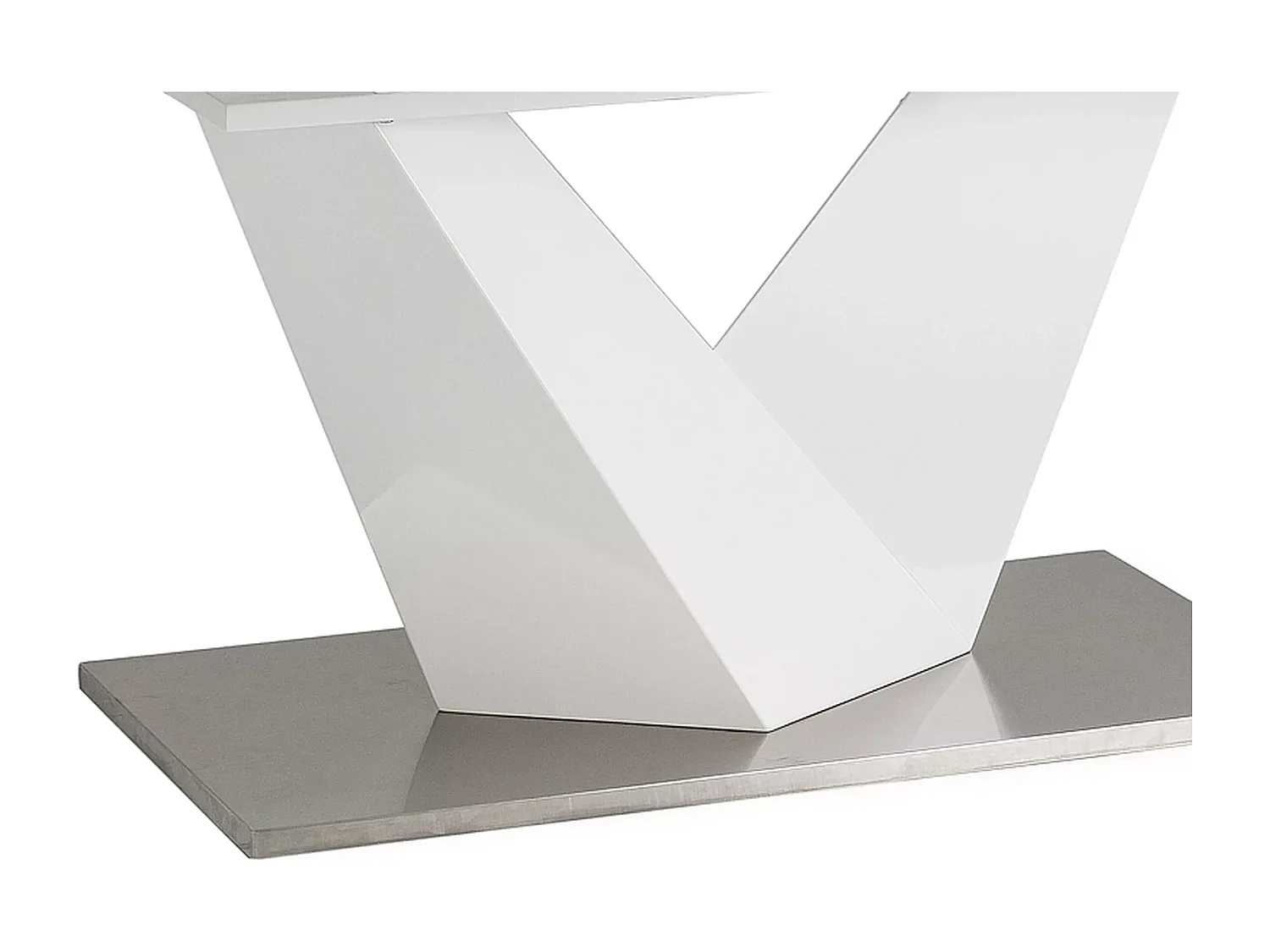 Table de salle à manger Alaras III/Blanc/80x180/En Stock