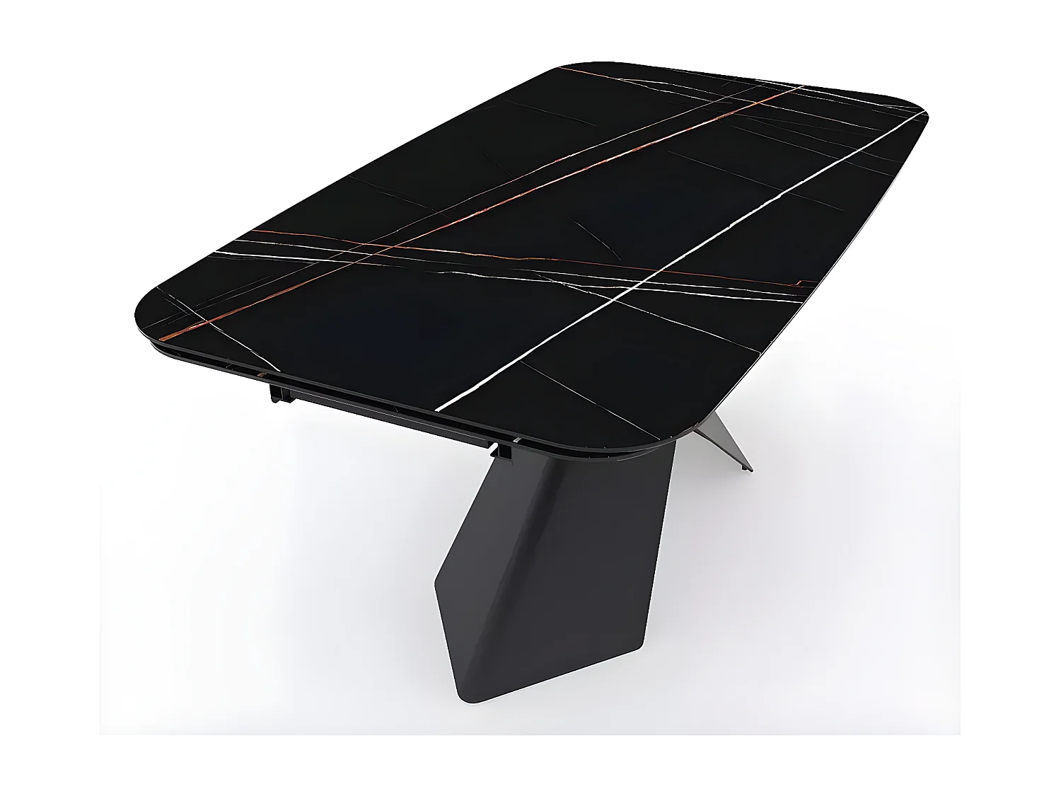 Mesa de jantar Avangard/Cerâmica/Preto/95x240