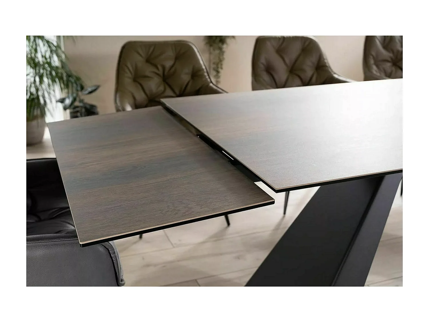 Esstisch Salvadore Wood M/Keramik/Braun/90x240