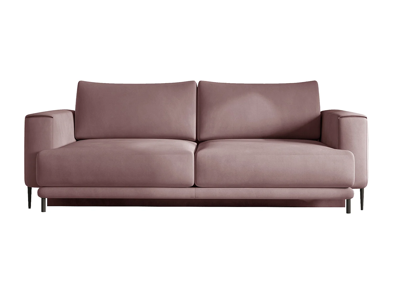 3 Pers. Couch Lexo Lux/Stoffbezug/Pink