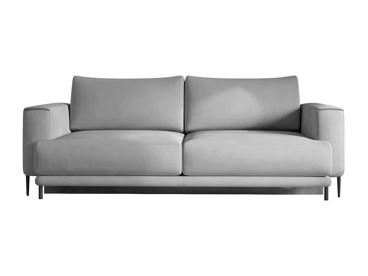 3 Pers. Couch Lexo Lux/Stoffbezug/Grau