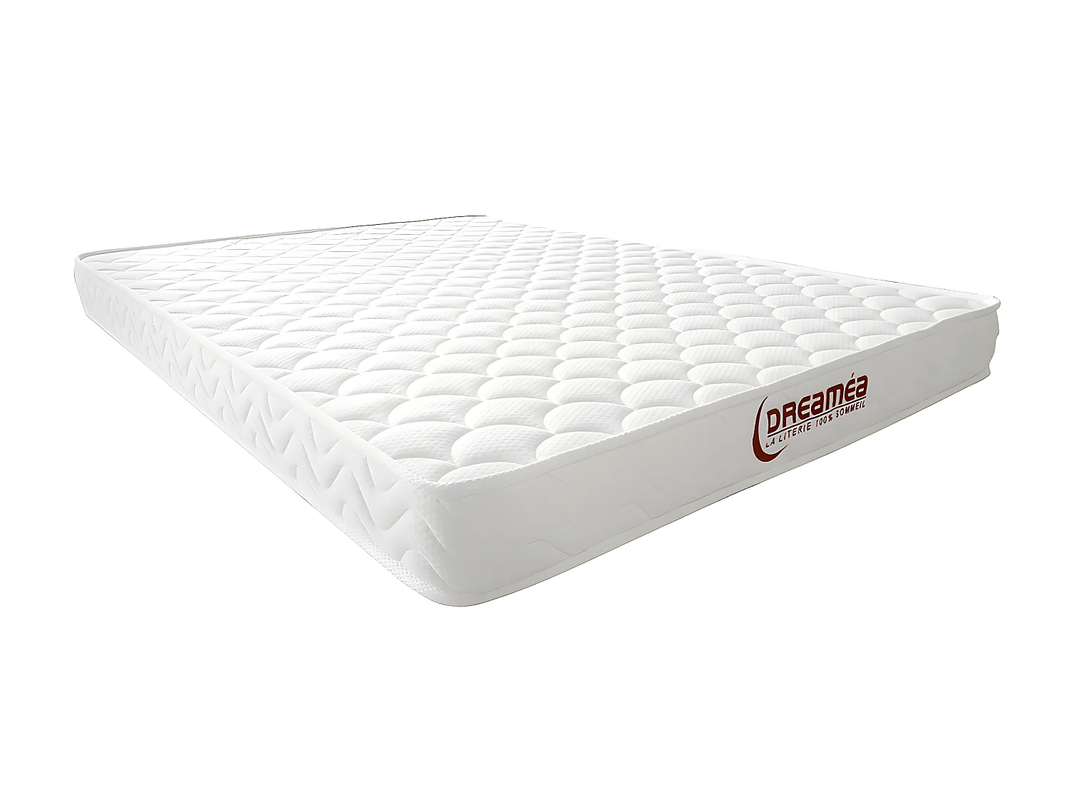 Ensemble 140 x 190 cm sommier coffre naturel clair + matelas mémoire de forme ép.15cm - PELOPS de YSMÉE