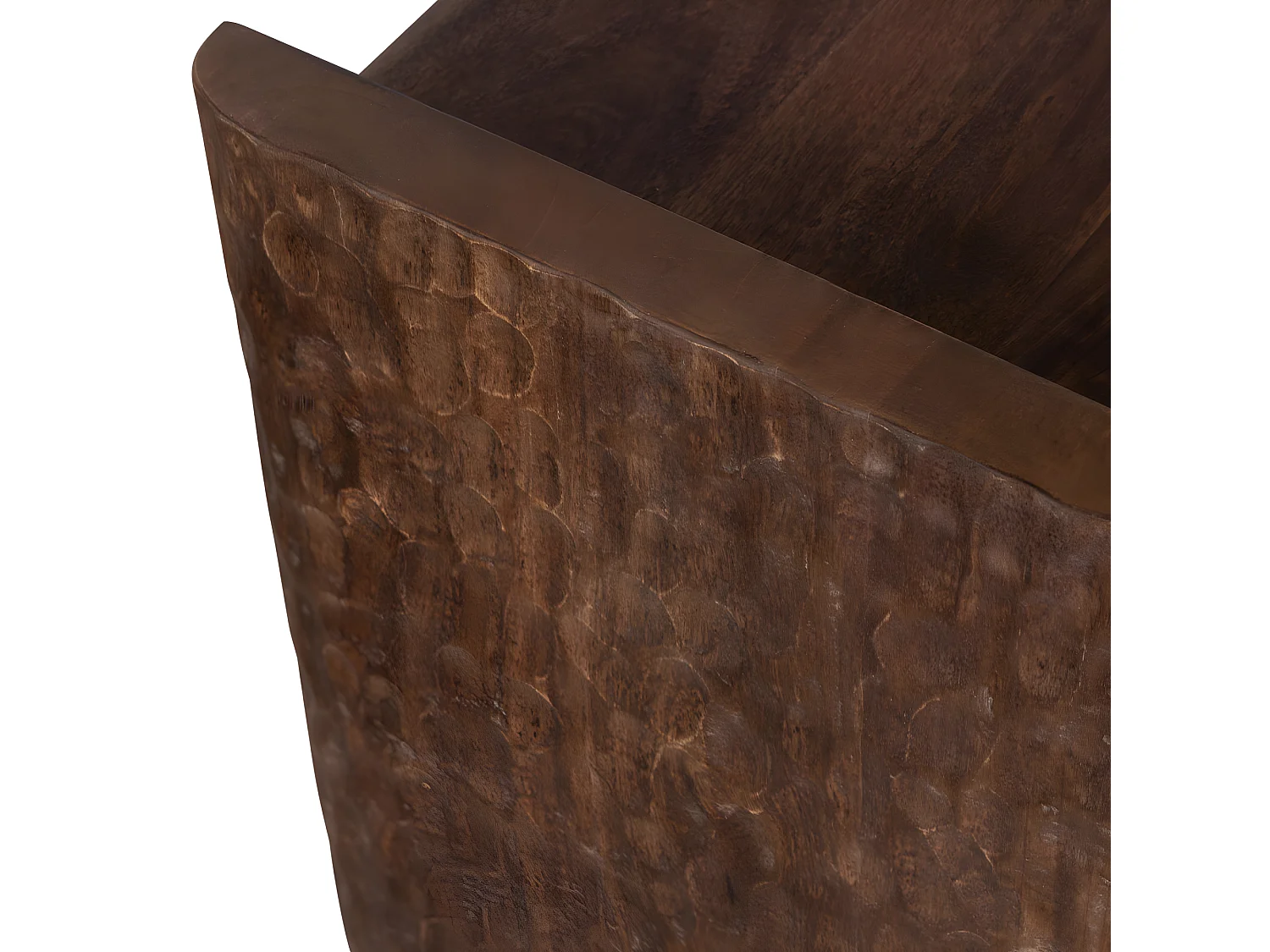 Prop - Banc en bois L120cm - Bois foncé