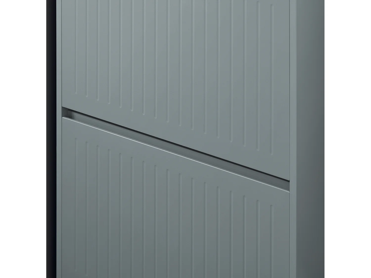 SoBuy FSR165-H-SCH Schoenenkast met 3 Flappen, Schoenencommode, Schoenenkist, Opbergkast