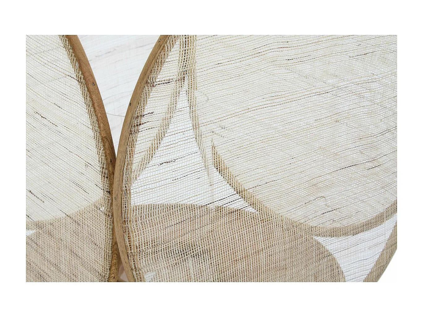 Farol DKD Home Decor Cristal Natural Marrón Bambú Oriental 42 x 42 x 55 cm