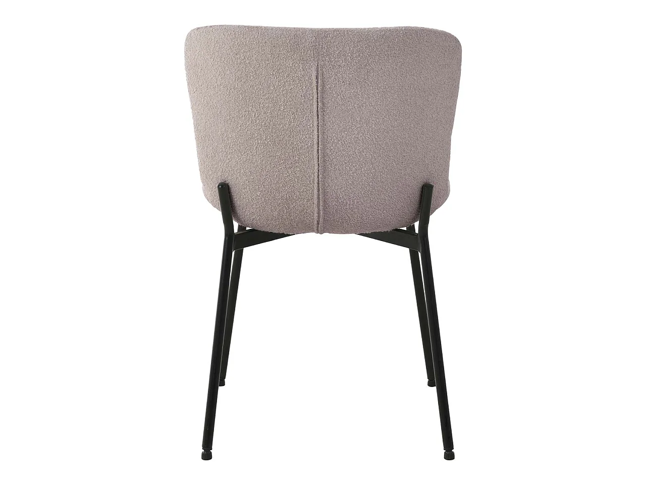 Maceda eetkamerstoel bouclé beige.