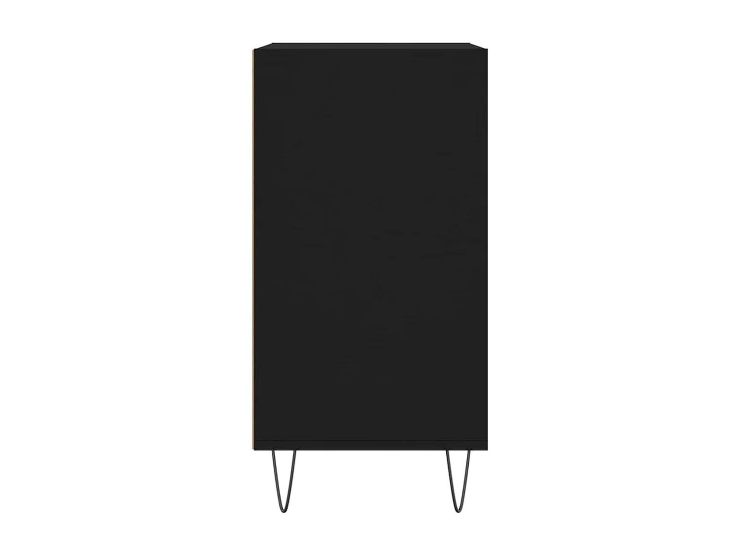 Aparador 57x35x70 cm derivados de madeira preto