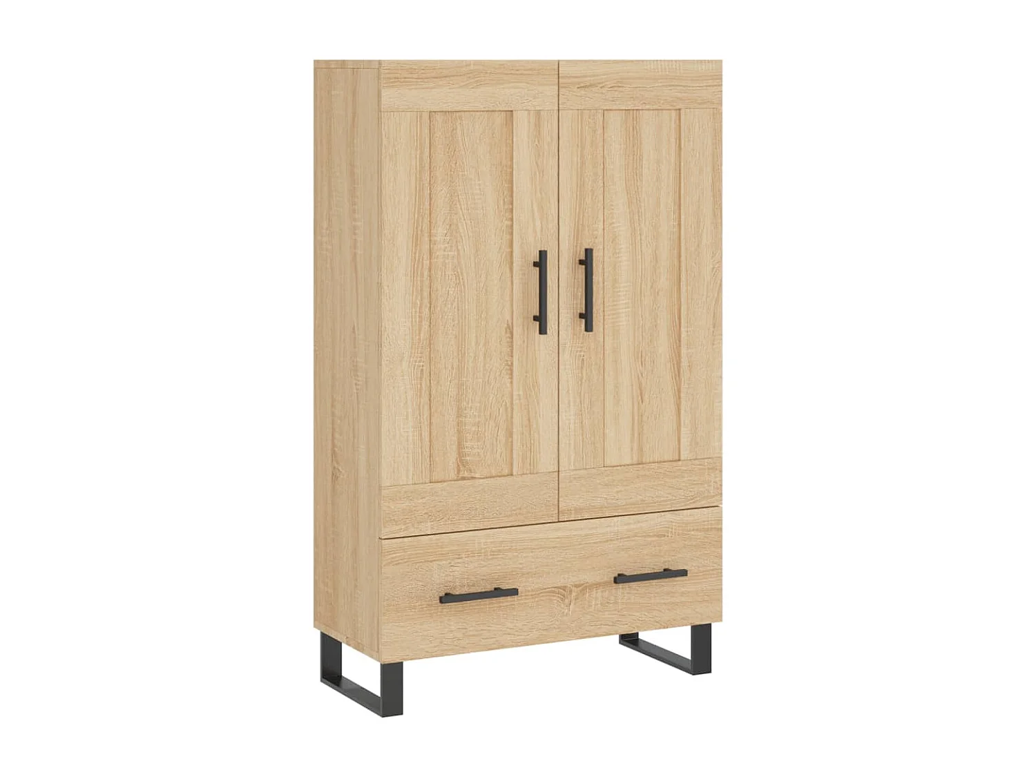 Highboard Sonoma-Eiche 69,5x31x115 cm Holzwerkstoff