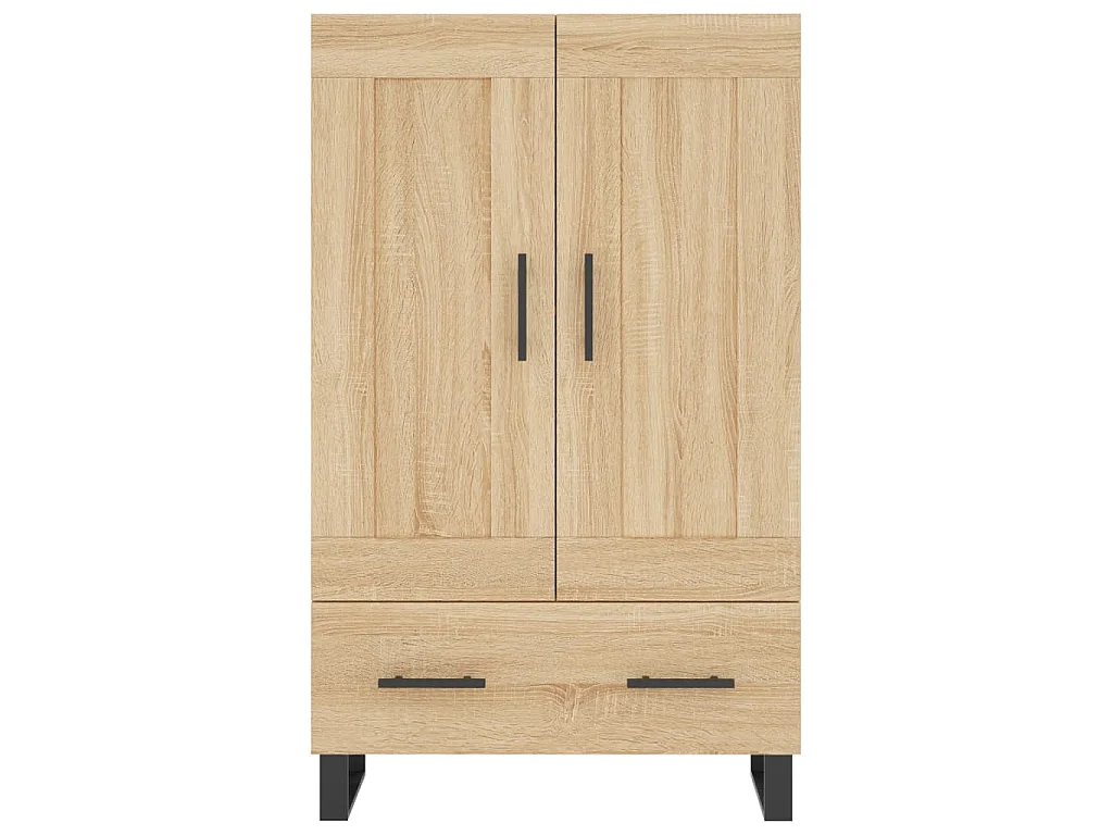 Highboard Sonoma-Eiche 69,5x31x115 cm Holzwerkstoff