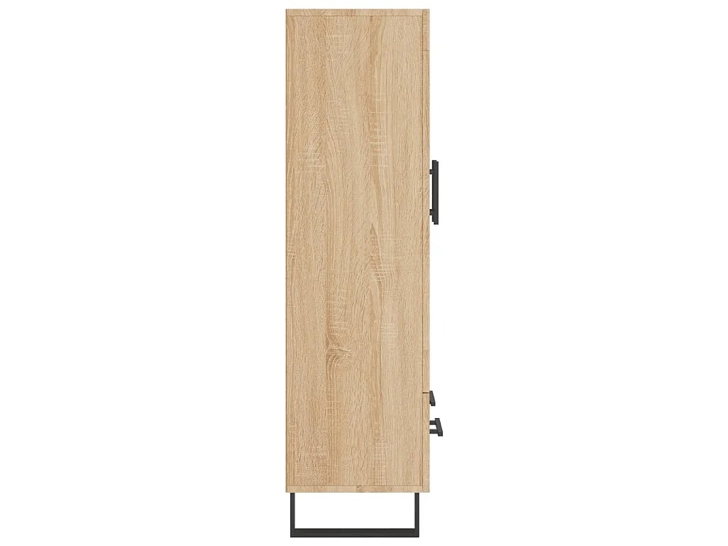 Highboard Sonoma-Eiche 69,5x31x115 cm Holzwerkstoff