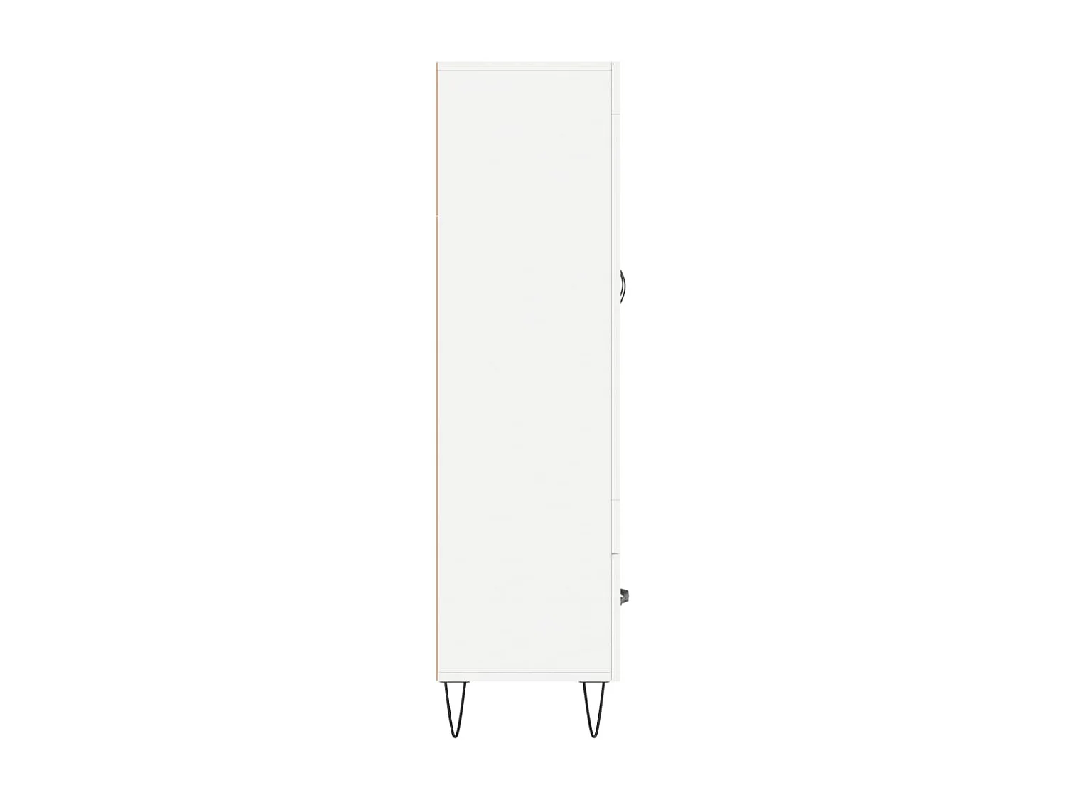 Aparador alto 69,5x31x115 cm derivados de madeira branco