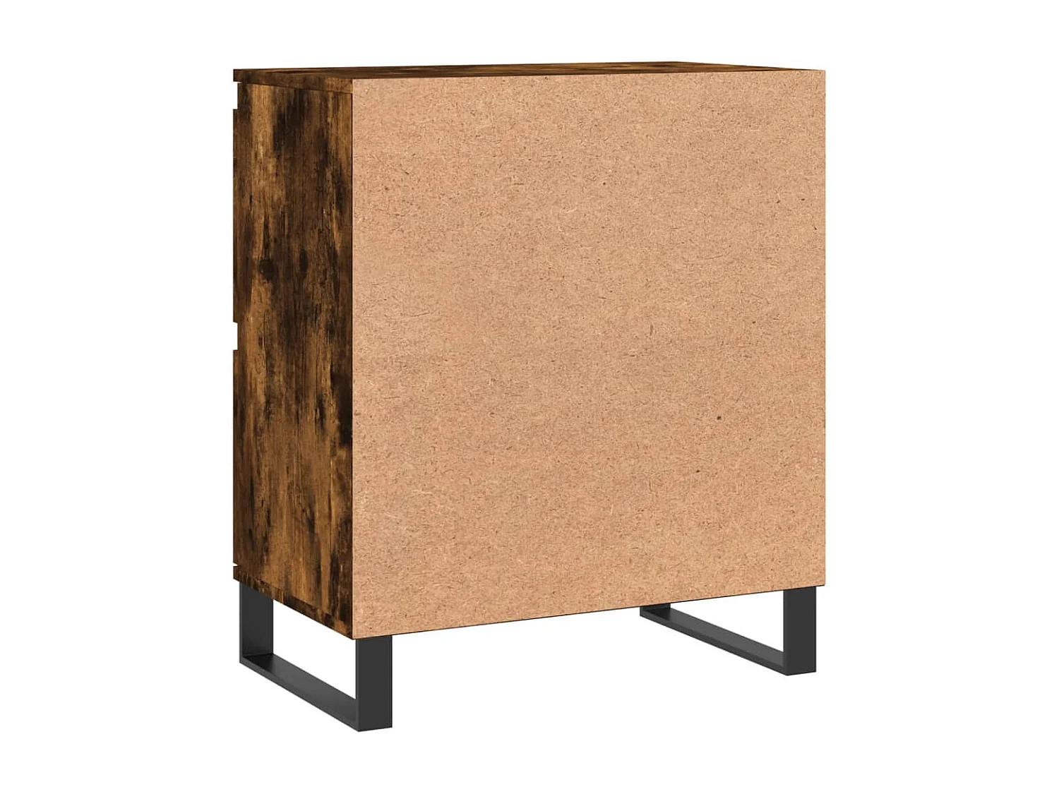 Buffet Chêne fumé 60x35x70 cm Bois d'ingénierie