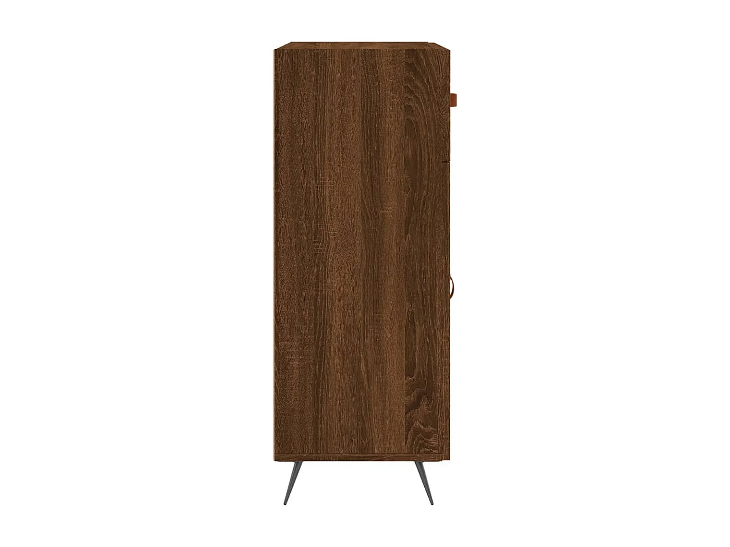 Buffet chêne marron 69,5x34x90 cm bois d'ingénierie