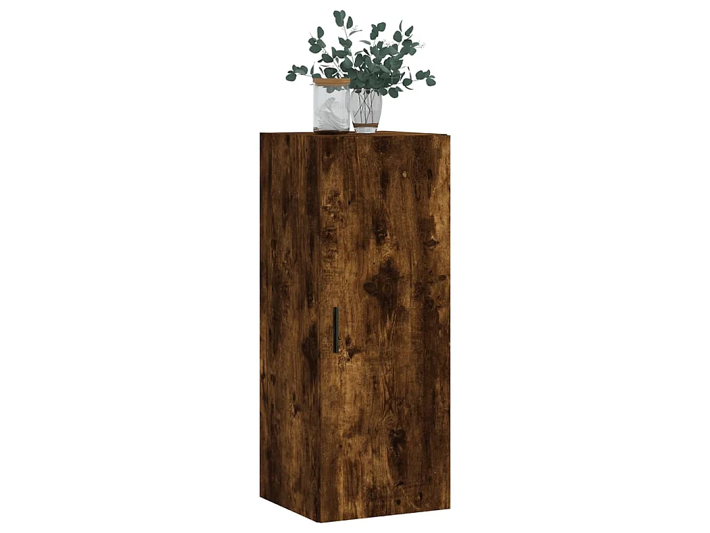 Mobile a Parete Rovere Fumo 34,5x34x90 cm