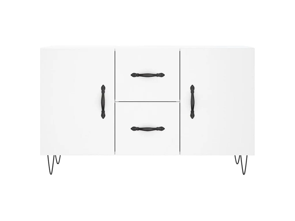 Sideboard Weiß 100x36x60 cm Holzwerkstoff