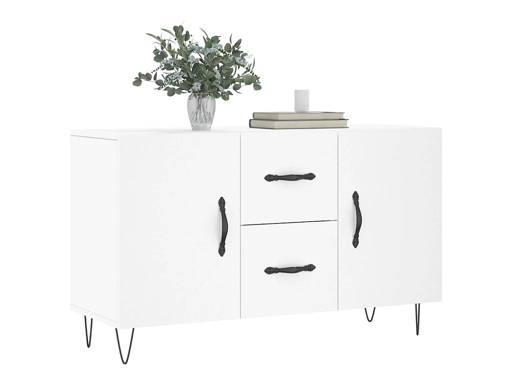 Sideboard Weiß 100x36x60 cm Holzwerkstoff