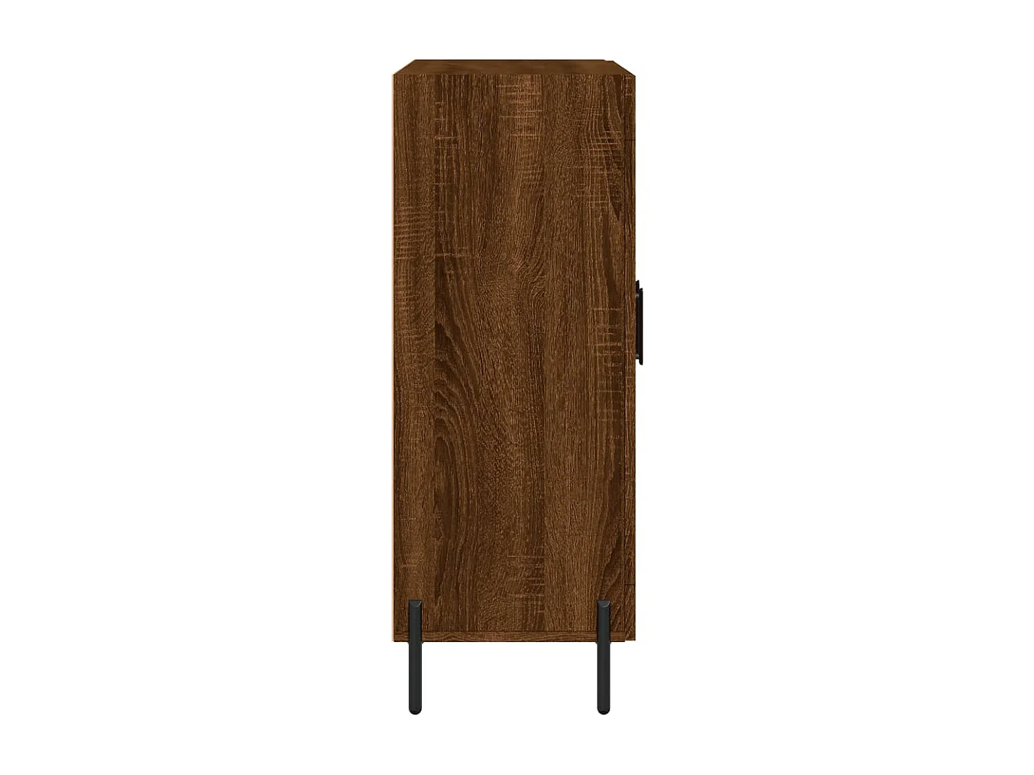 Buffet chêne marron 69,5x34x90 cm bois d'ingénierie