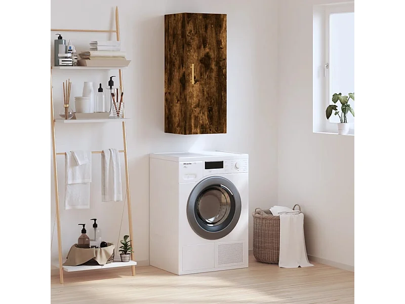 Wandschrank Räuchereiche 34,5x34x90 cm