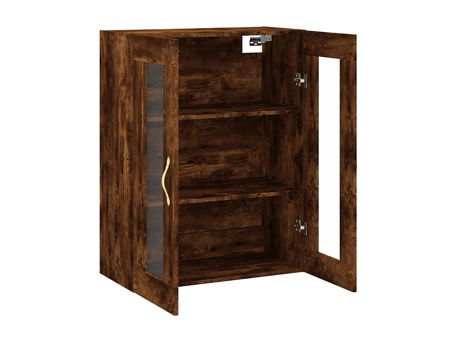 Mobile a Parete Rovere Fumo 69,5x34x90 cm