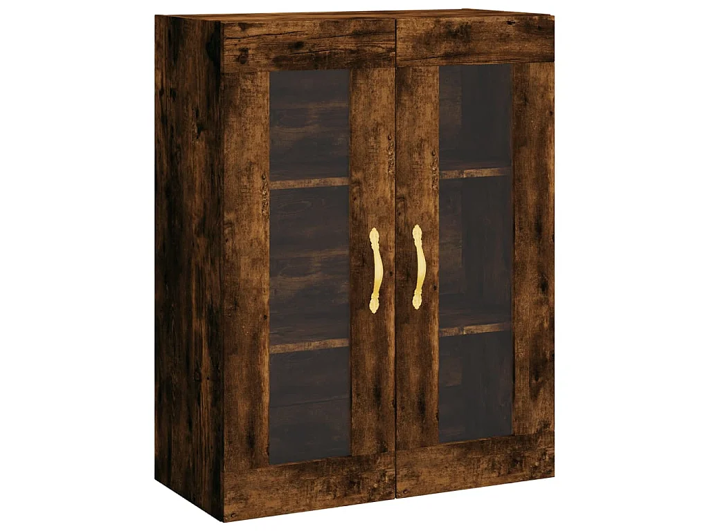Wandschrank Räuchereiche 69,5x34x90 cm