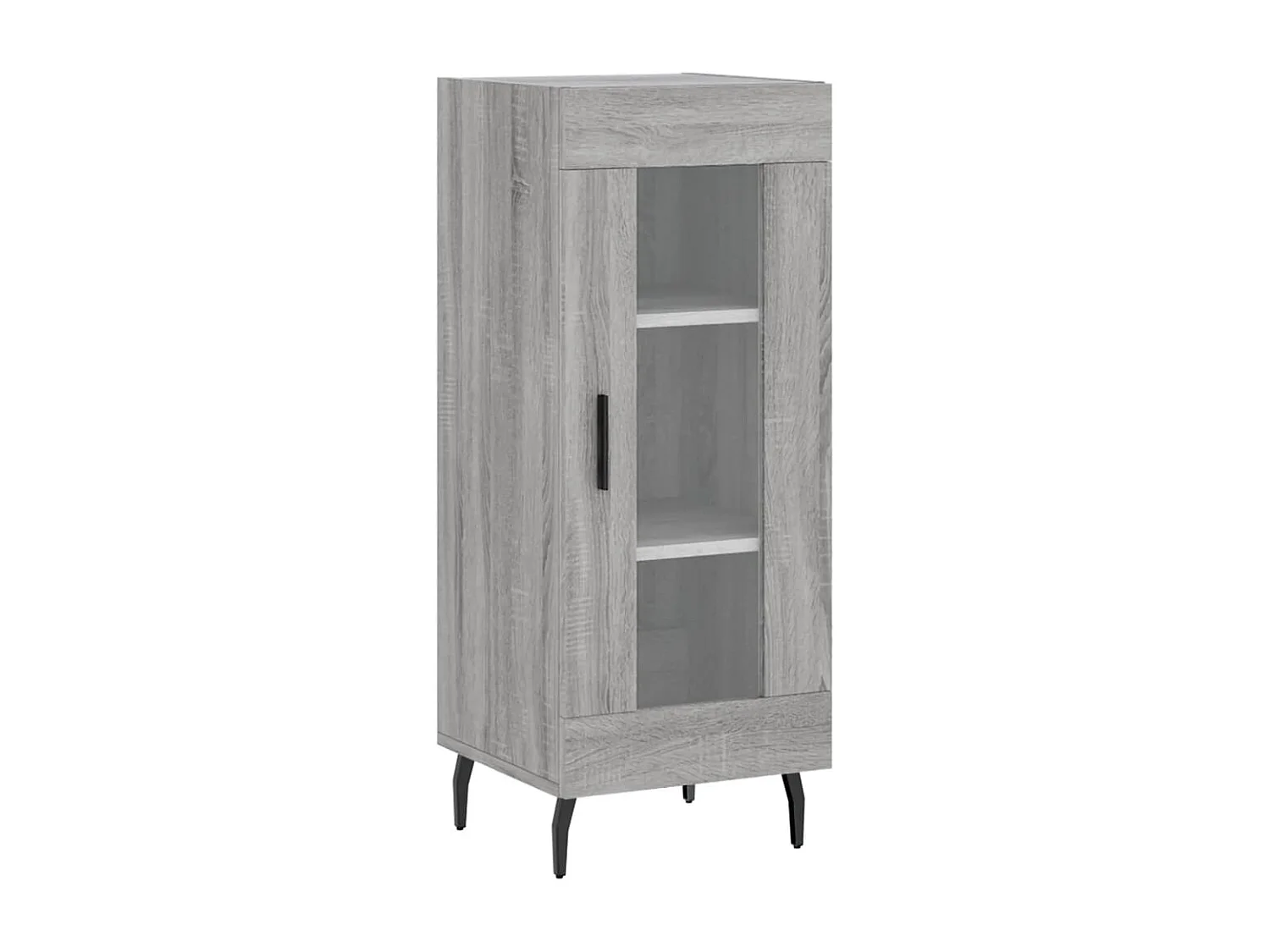 Buffet Sonoma gris 34,5x34x90 cm Bois d'ingénierie