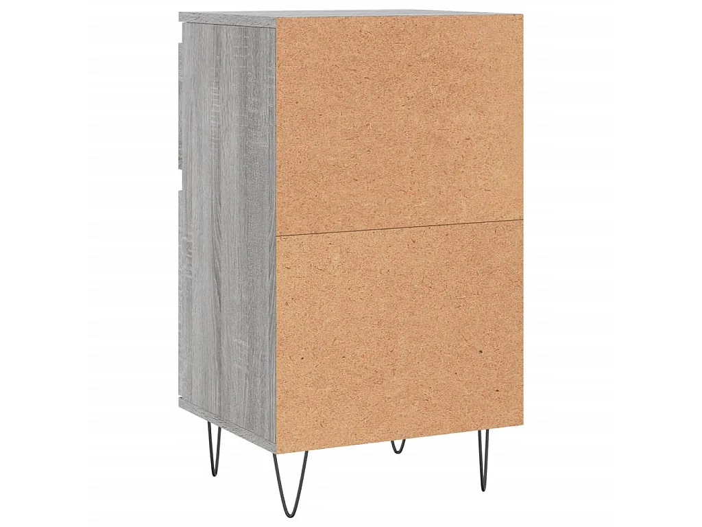 Sideboard Grau Sonoma 40x35x70 cm Holzwerkstoff