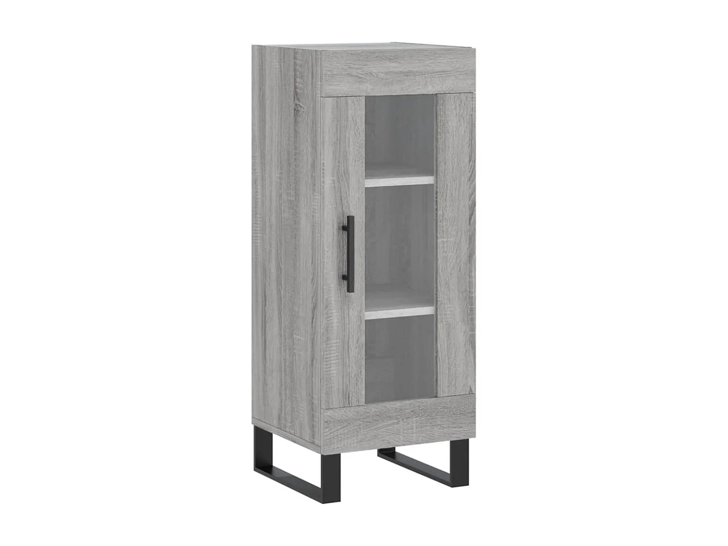 Buffet Sonoma gris 34,5x34x90 cm Bois d'ingénierie