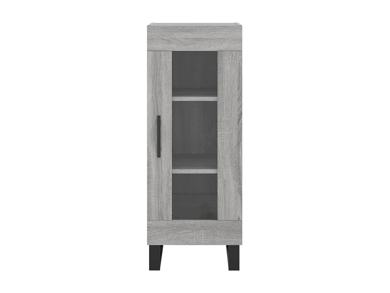 Buffet Sonoma gris 34,5x34x90 cm Bois d'ingénierie