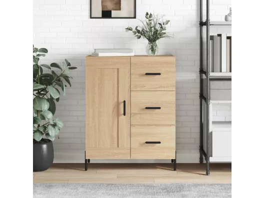 Kauf Unique Sideboard Sonoma-Eiche 69,5x34x90 cm Holzwerkstoff