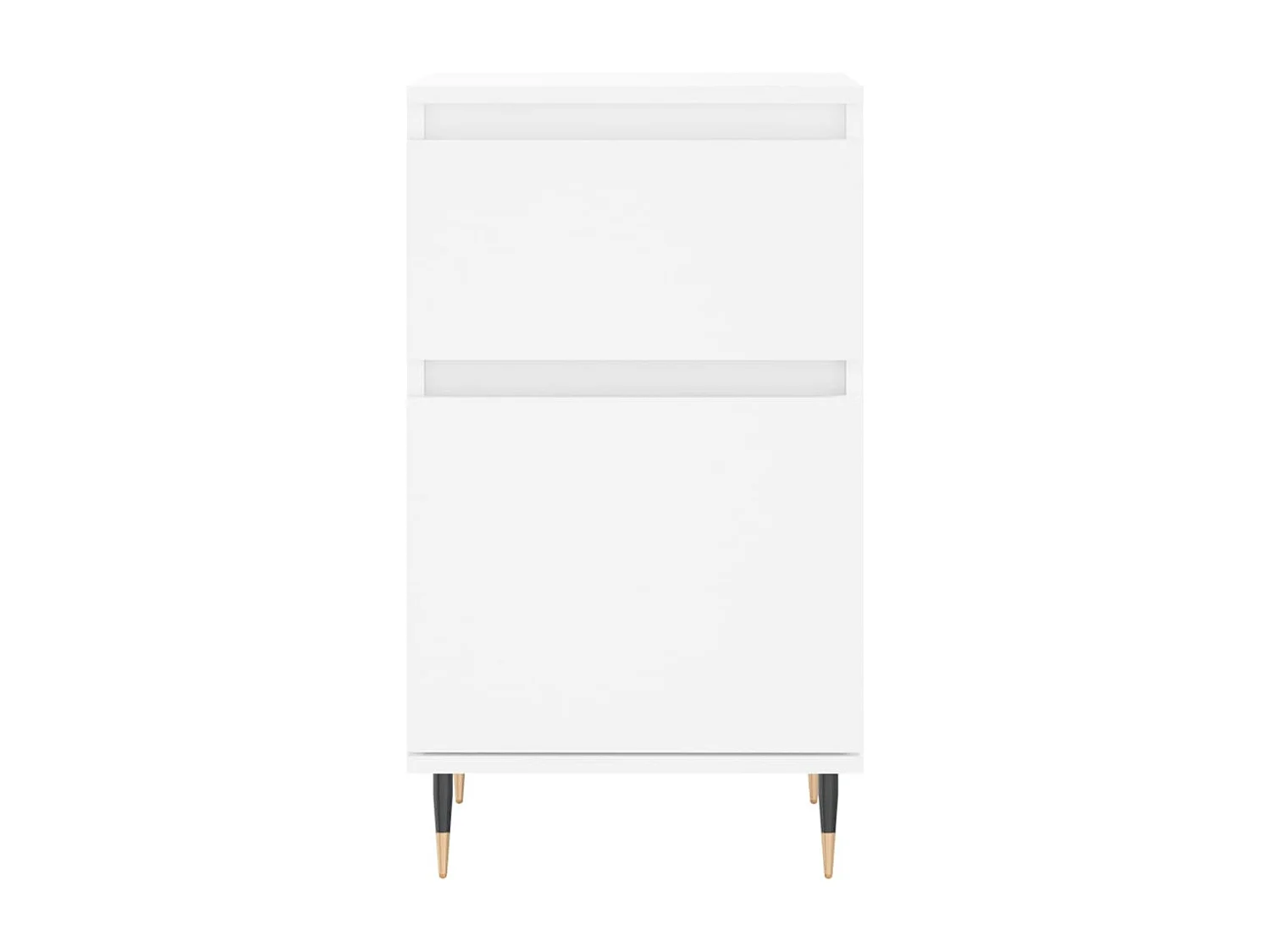 Buffet blanc 40x35x70 cm bois d’ingénierie